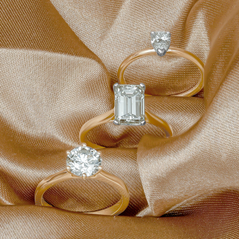 Diamond wedding rings