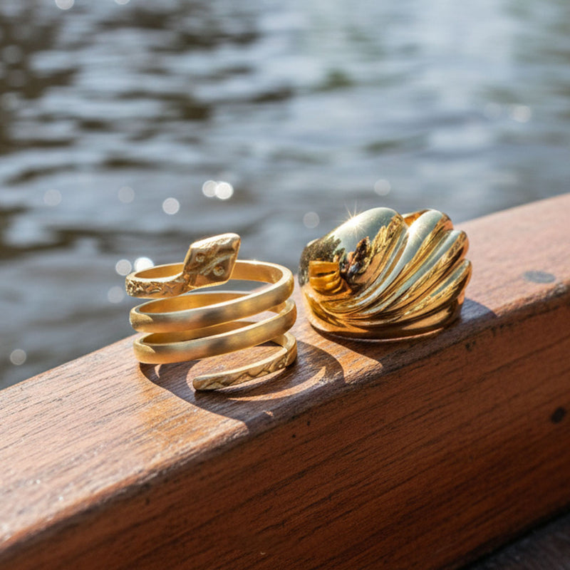 Ringen zonder edelstenen