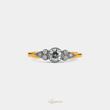 Bicolor met diamant