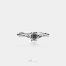 Witgoud met diamant