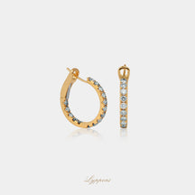 Geelgoud met diamant
