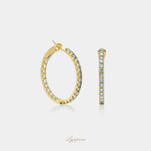 Geelgoud met diamant