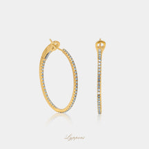 Geelgoud met diamant