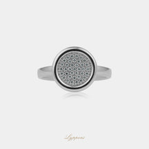 Witgoud met diamant