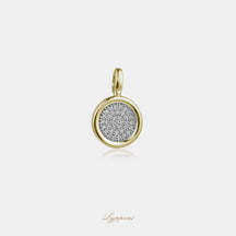 Geelgoud met diamant