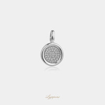 Witgoud met diamant
