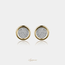 Geelgoud met diamant