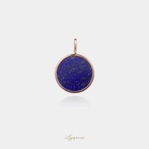 Roségoud met lapis lazuli